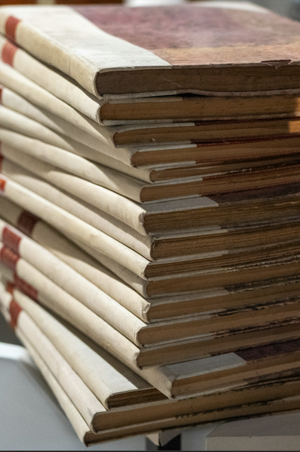 Photo by Michel Stockman on <a href="https://unsplash.com/photos/a-stack-of-books-sitting-on-top-of-a-table-_6lTLGmK2X8?">Unsplash</a>